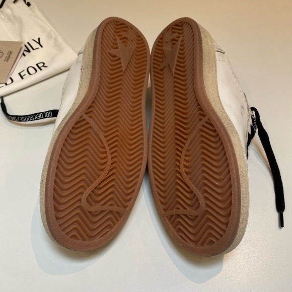 Golden Goose Ball Star Sneaker White Leather/Shiny Peach sz 36 New without Box - Picture 5 of 11